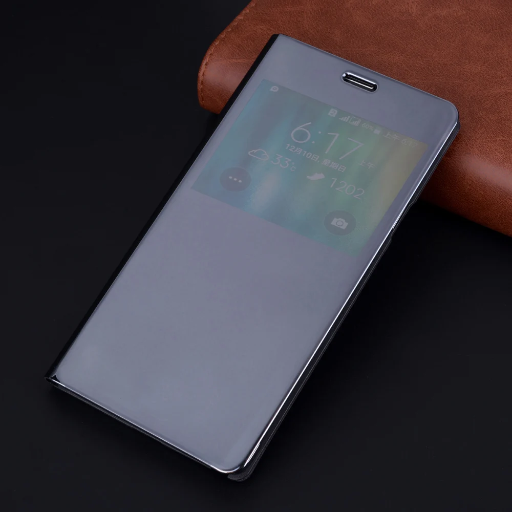 Чехол для смарт чехол телефона samsung Galaxy Note 3 III Note3 SM N900 N9000 N9002 N9005 флип зеркальный