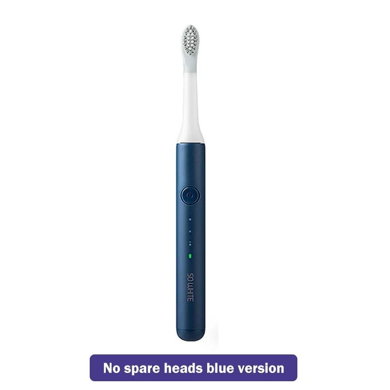 blue no extra heads Xiaomi Mijia sonic зубная щетка SO WHITE EX3 электрическая зубная щетка Youpin Беспроводная зарядка Водонепроницаемая ультра звуковая автоматическая щетка - Цвет: blue no extra heads