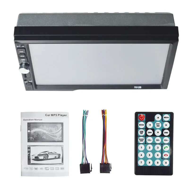 2din Авторадио автомобильное радио Playe 2 din 7 ''дюймовый ЖК сенсорный экран Bluetooth