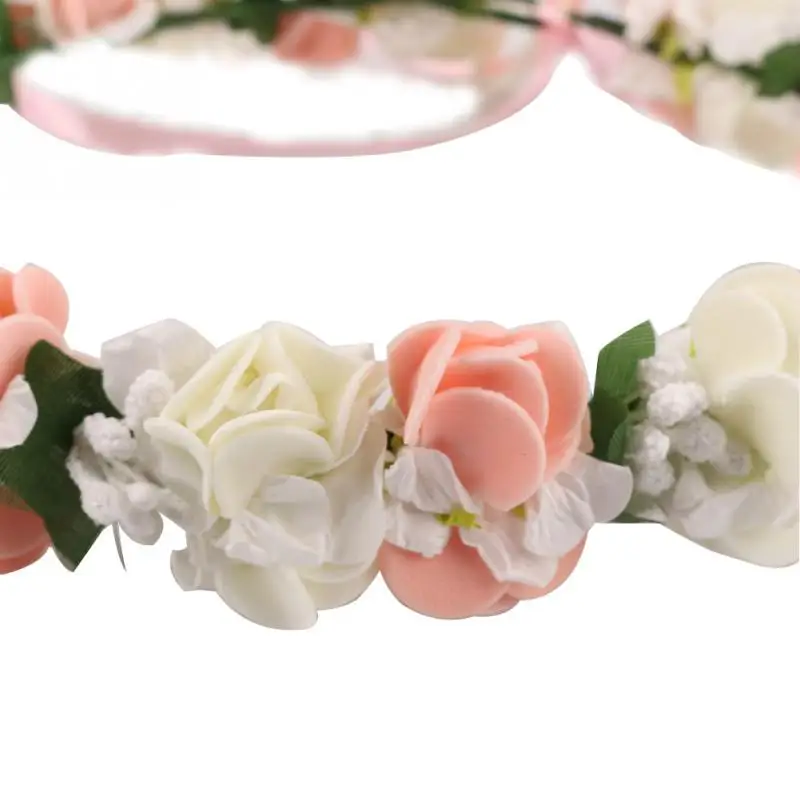 Красивый Свадебный Цветочный Венок Цветочной Гирляндой Небольшой Лес Цветок