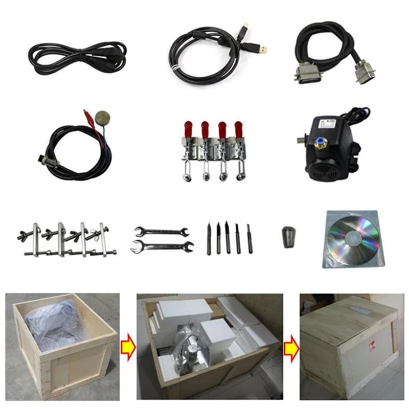 

LY CNC 3040 ZH-VFD 1.5KW Spindle Motor Wood Router Mini PCB Milling Machine 3 Axis 4 Axis CNC Cutting Drilling Machine