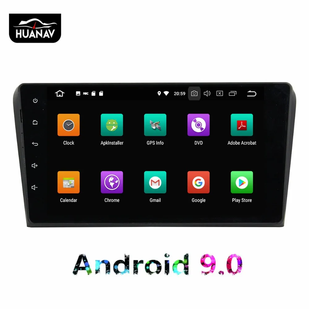 DSP Android 9 0 автомобильный без dvd-плеера GPS навигация для Mazda 3 2010 2011 2012 Авто Радио