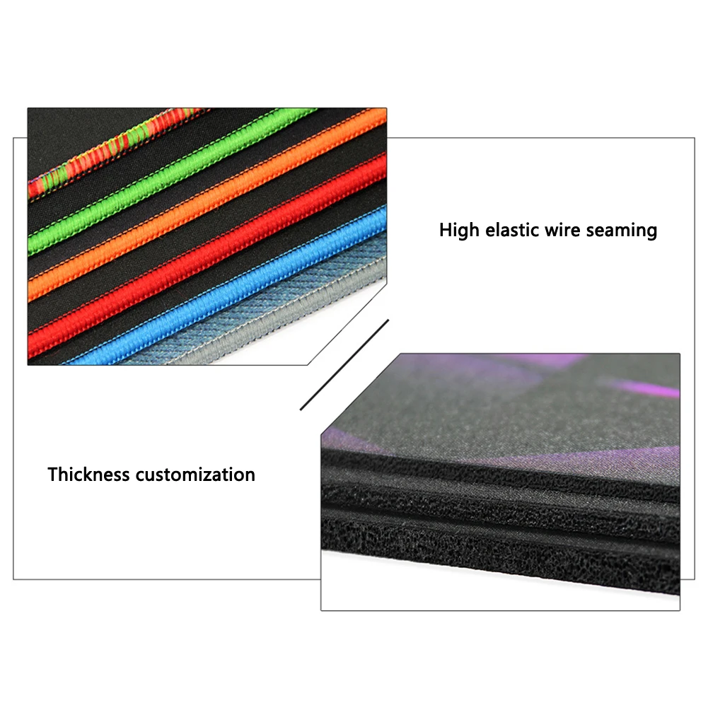 1 шт. резиновый коврик для мыши нескользящий компьютера аксессуары мышки большой