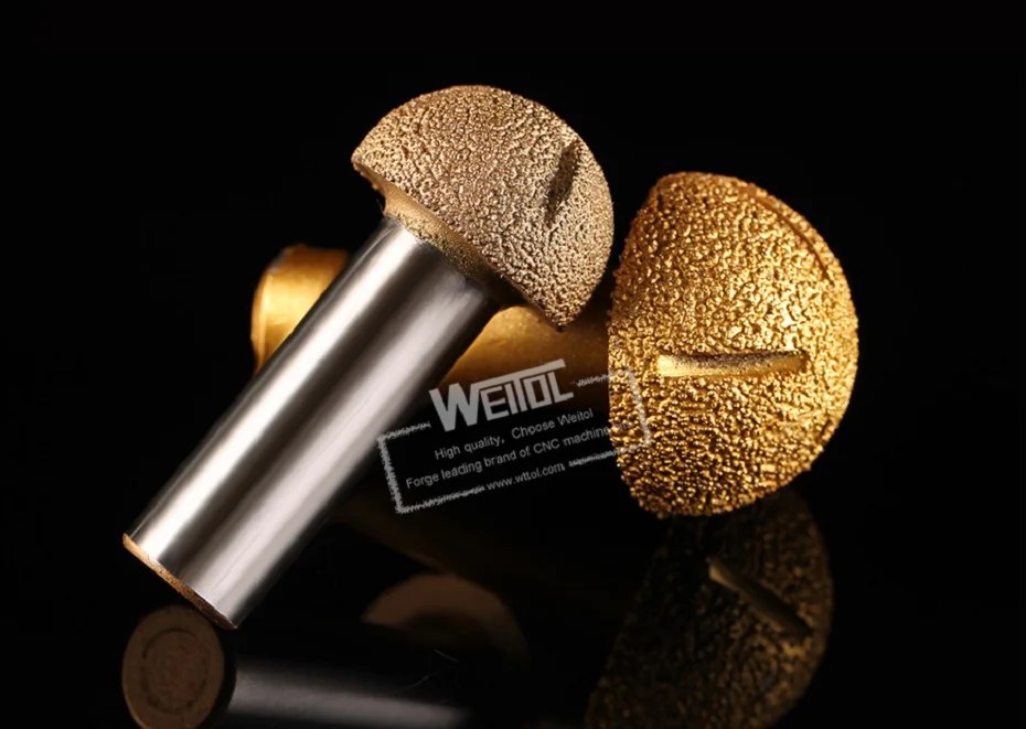 WeiTol,, 1 шт., алмазные Борфрезы, коробка, биты, мраморные фрезы для резки гранита, камня, фрезы