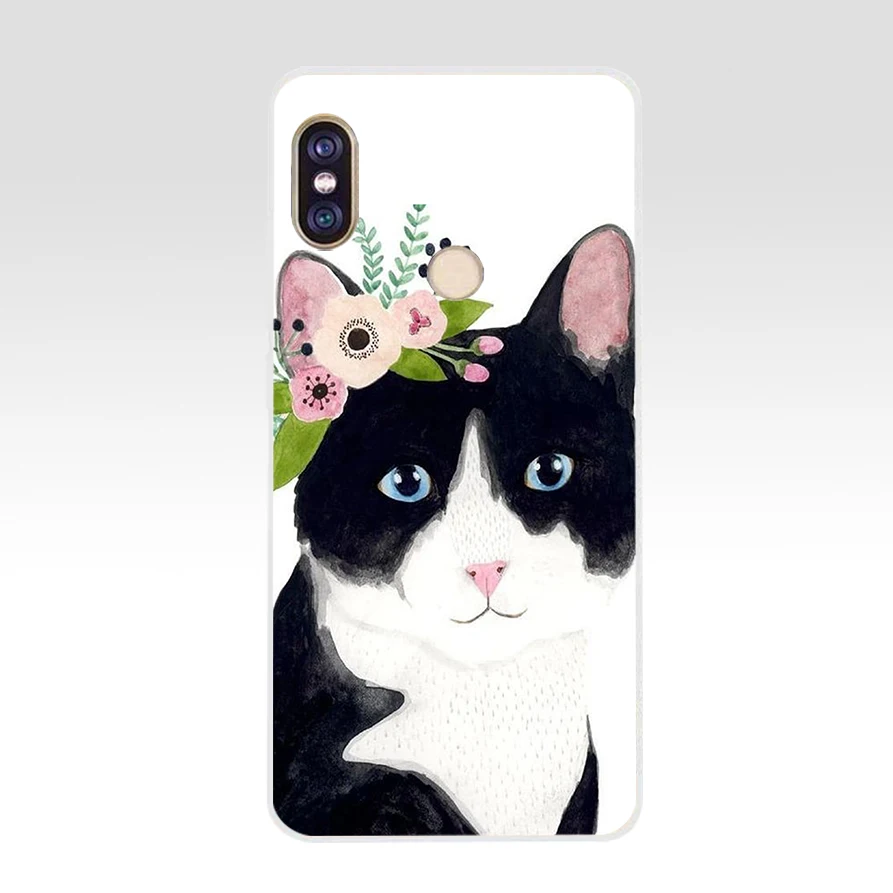 21 ZX Вишни из цветков персикового дерева с цветочным узором и изображением кошек