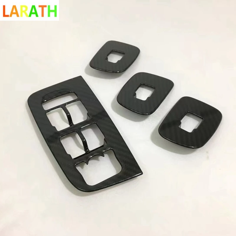 For Volvo XC60 2018 2019 car styling body cover stick trim ABS chrome/carbon fibre door inner built handle bowl frame lamp 4pcs |