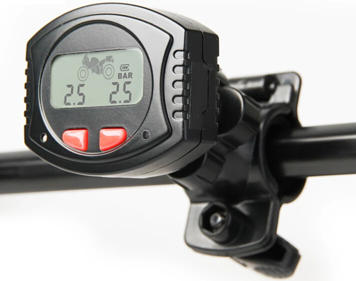 Система контроля давления в шинах мотоциклов TPMS с беспроводным внешним сенсором