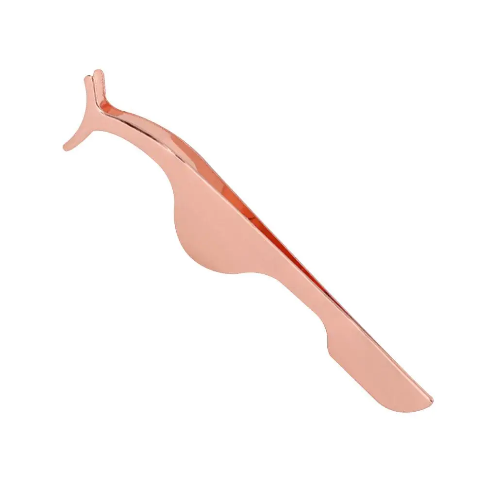 False Eyelash Tweezers Fake Eye Lash Applicator Extension Curler Nipper Auxiliary Clip Clamp Makeup Forceps Tools | Красота и