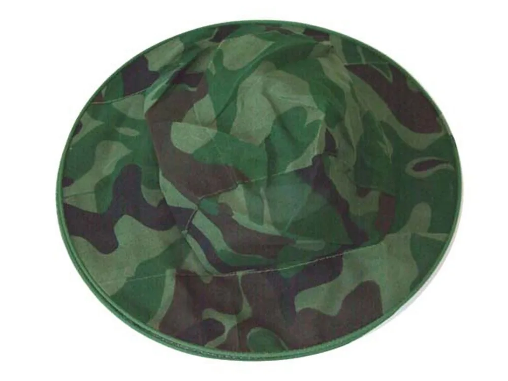 3pcs/Lot Camouflage Beekeeper Hat with Mesh Veil Bee Fishing Jungle Repellent Mosquito Small Hole Head Net | Аксессуары для одежды