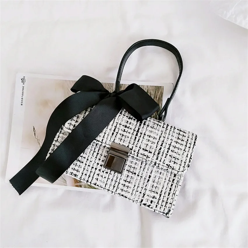 White TOYOOSKY новая сумка с клапаном Женская мода шерстяные сумки через плечо женские сумки Элегантные панельные сумки-мессенджеры для девочек - Цвет: White