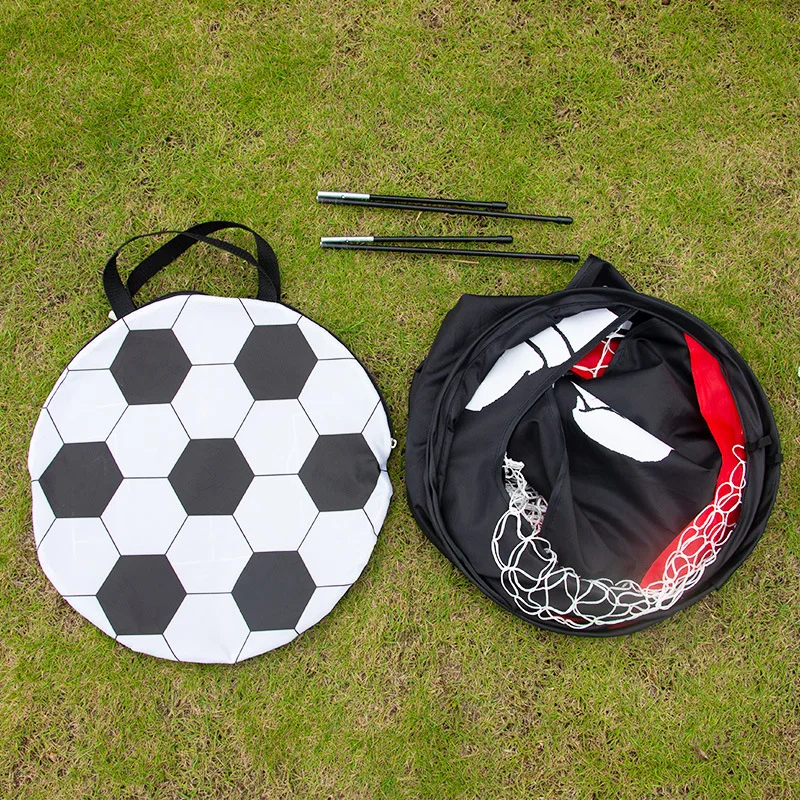 Children's folding portable soccer net soccer goal suitable for 3-person football 4-person football