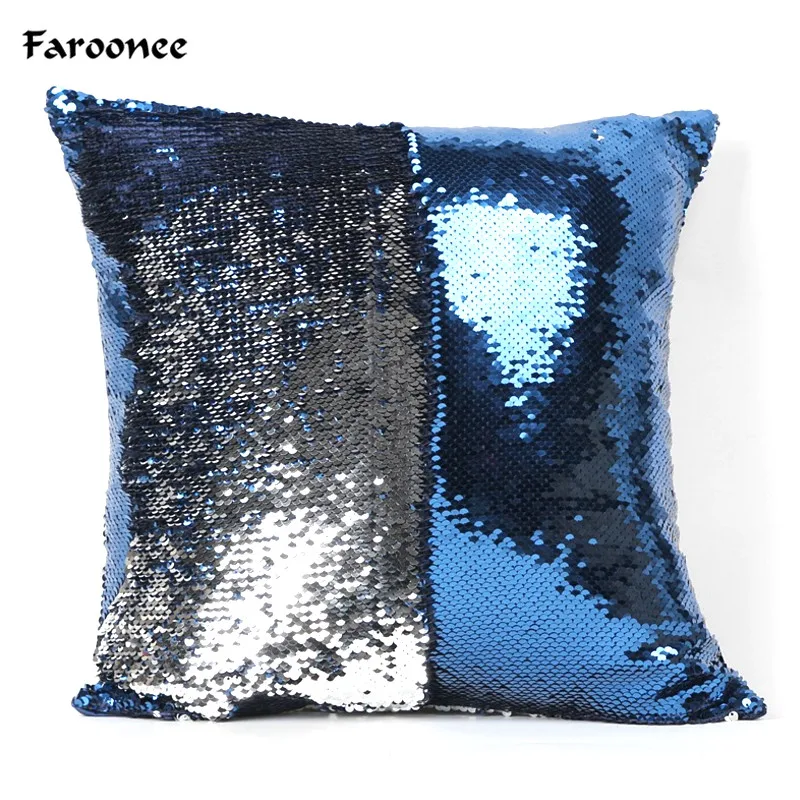 Блестящая наволочки с пайетками высокое качество 1 шт. Русалка волшебное