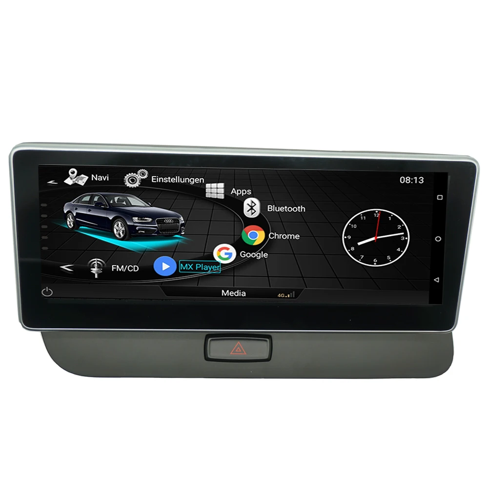 OZGQ 3g MMI Android 10,25 ''дюймовый Восьмиядерный Автомобильный мультимедийный радио плеер головное устройство Авторадио gps навигация для Audi 2010- Q5