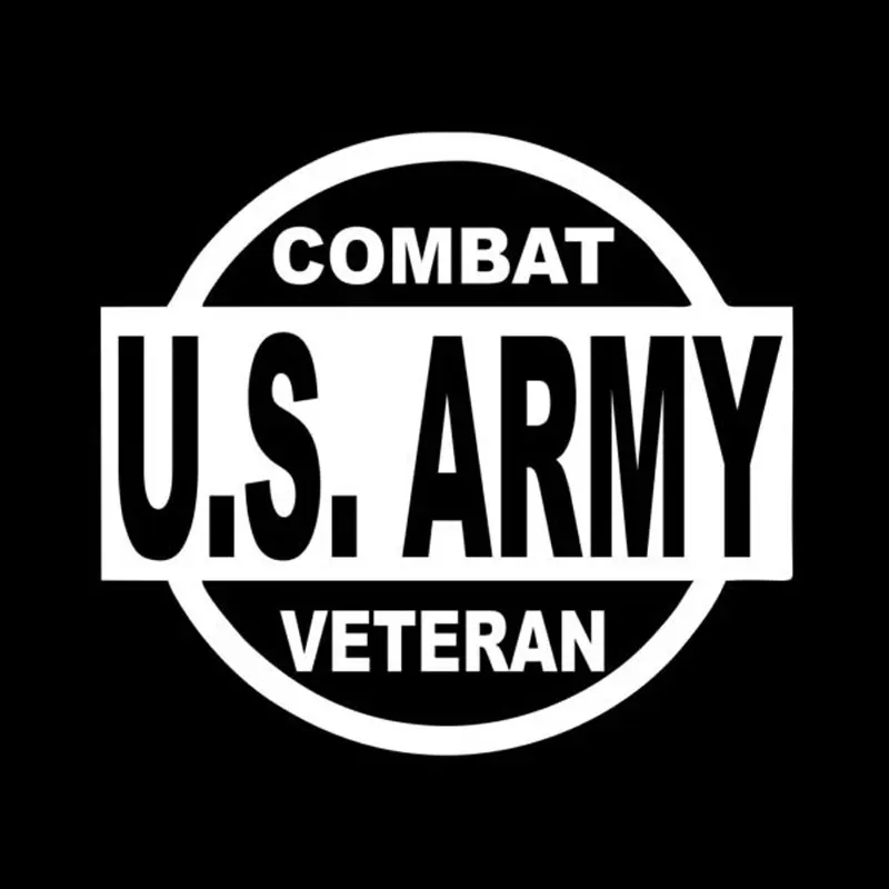 14 см * 12 7 автомобильный Стайлинг боевой Ветеран армии США персональные наклейки
