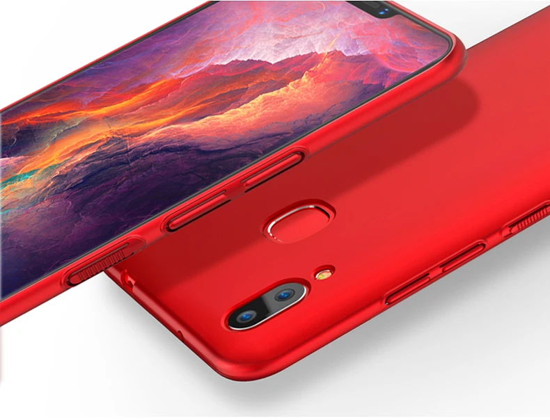 Case For VIVO V9 Luxury Ultra thin Hard Frosted Shield back Cover for Y85 / Coque Funda |