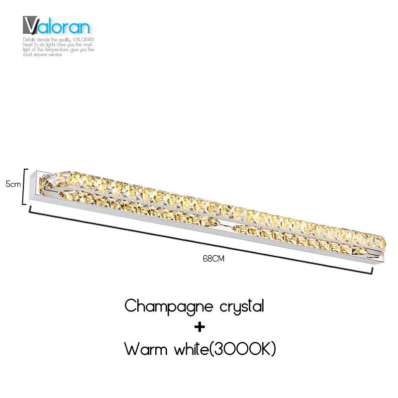 Высокое качество современный 18 Вт светодиодный настенный светильник для ванной