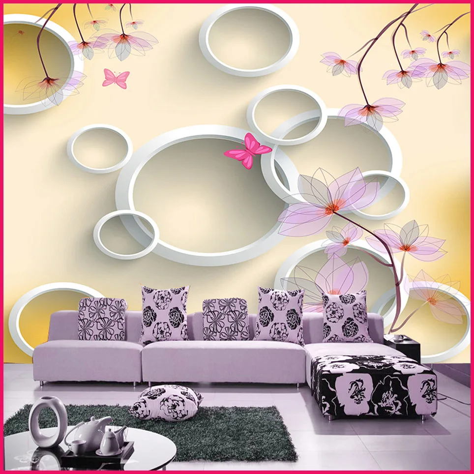 Обои С Рисунком бабочки и кирпича для стен виниловые обои с мраморным блеском