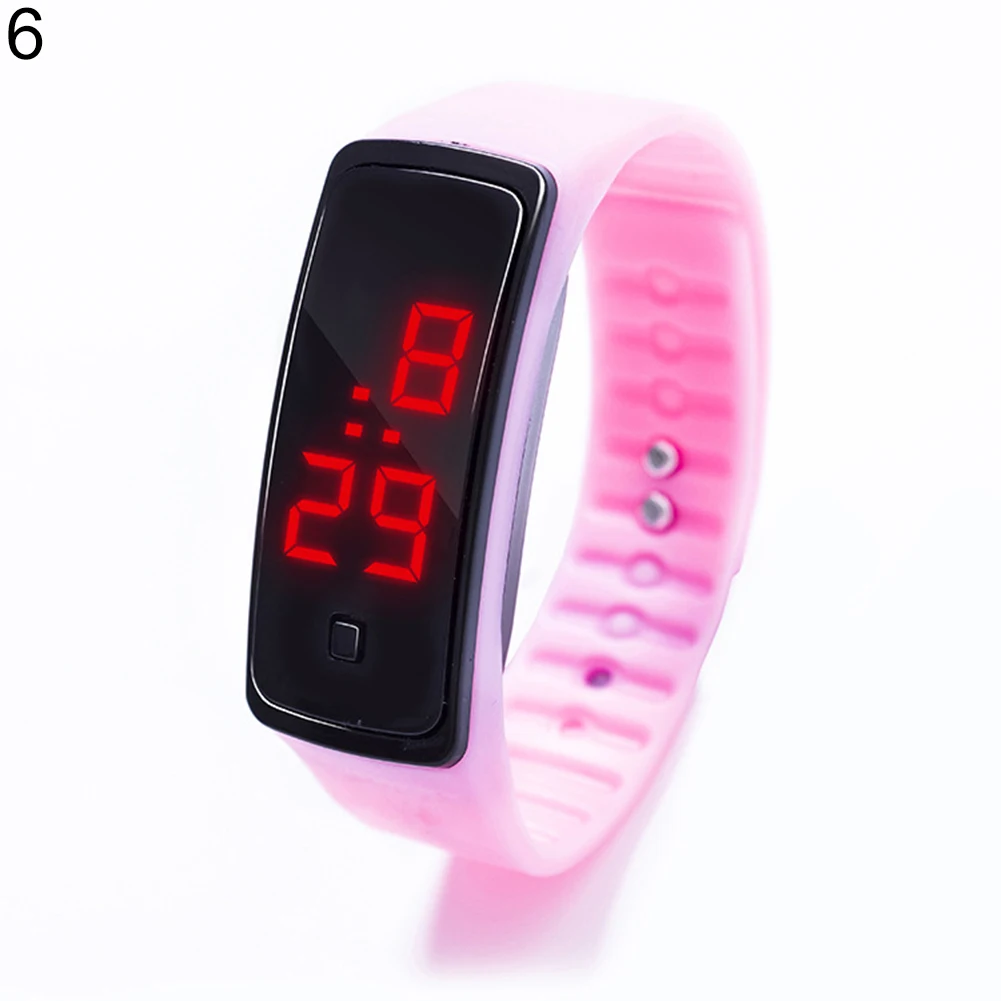 Цифровые наручные часы водонепроницаемые спортивные Spor Saat Horloge силиконовый ремешок светодиодные часы Умные Электронные фитнес для мужчин и женщин