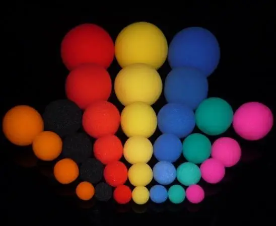 

30 pcs/lot Super Sponge Ball (3.5 Cm) 8 Color For Choose,Red/Blue/Yellow,Stage Magic Tricks,Fun,Close Up,Props,Toys,Gadget,Joke