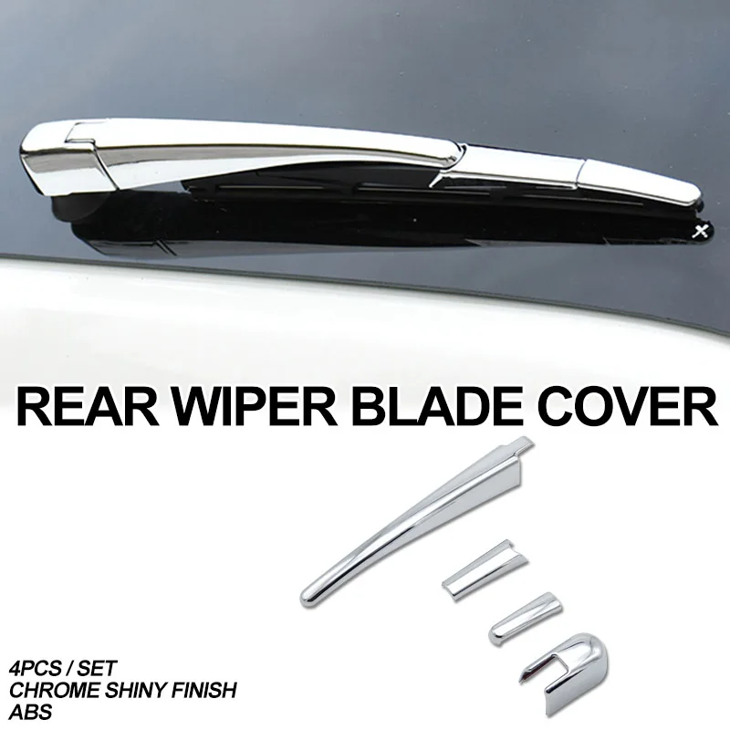 REAR WIPER COVER Для Nissan Murano задний багажник вентиляционное отверстие хромированная крышка отделка молдинг аксессуары для автомобиля Стайлинг декоративная наклейка - Цвет: REAR WIPER COVER