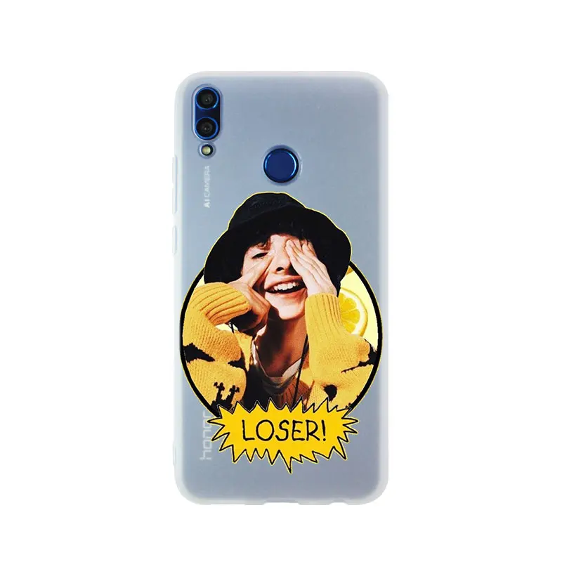 3D printing Мягкий силиконовый чехол Finn Wolfhard Stranger Things для huawei Honor 9 10 Lite 6X 7X 8X Max, чехол для телефона s 7A 8A 8C V20 PLAY 10i - Цвет: 3D printing