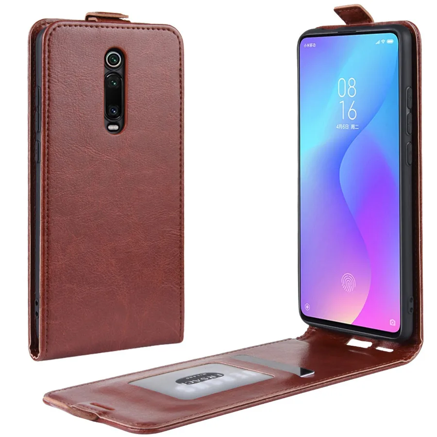 Ретро Магнитный Вертикальный Книжный Кожаный откидной Чехол на для xiaomi mi 9T mi9t Pro