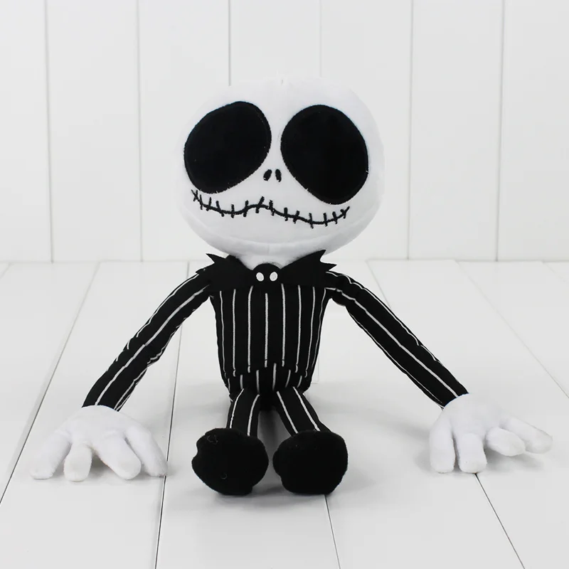 Плюшевая кукла Кошмар перед Рождеством 35 см Jack Skellington мягкая игрушка для детей|plush