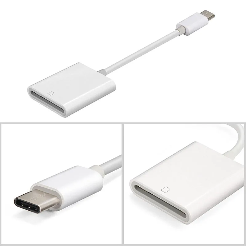 Считыватель карт памяти SD Micro OTG кабель для смарт-камеры адаптер Lightning Apple Android Samsung