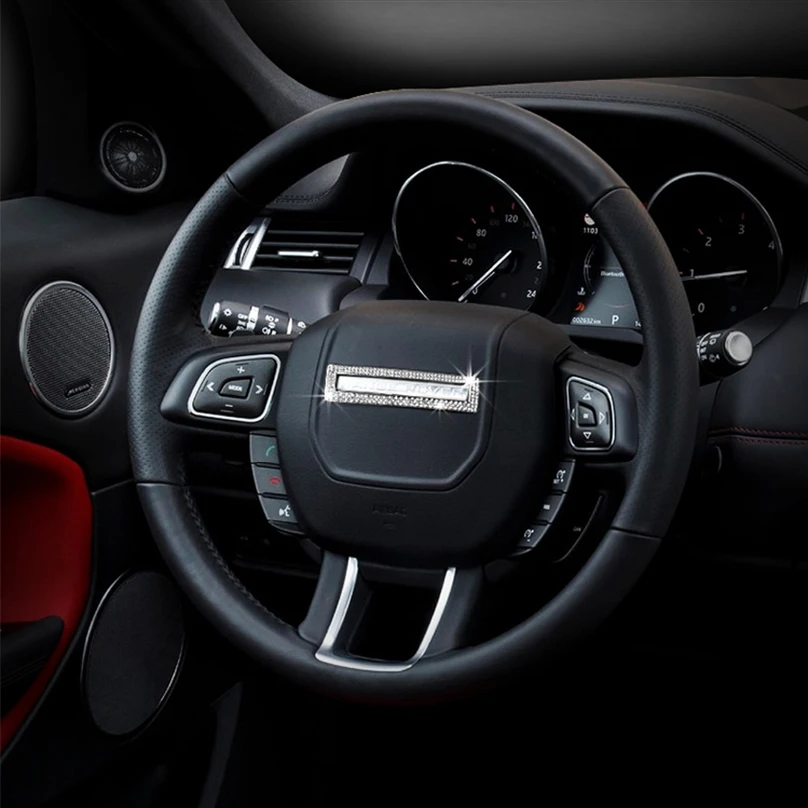 2 цвета металлический автомобильный значок на Руль украшение рамка наклейки