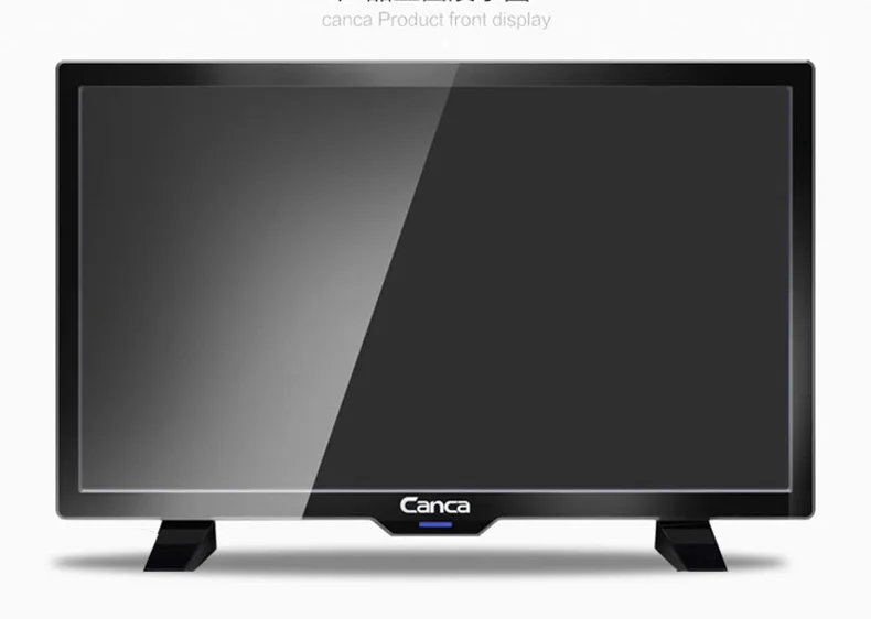 Самый дешевый Canca 19 дюймовый телевизор Full HD HDMI/USB/AV/RF/VGA мультиинтерфейсный монитор Eyecare элегантная узкая Поддержка tv Box