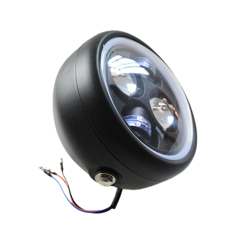 12В Светодиодная лампа с ангельским кольцом для мотоцикла Harley Sportster Cafe Racer Bobber|lamp