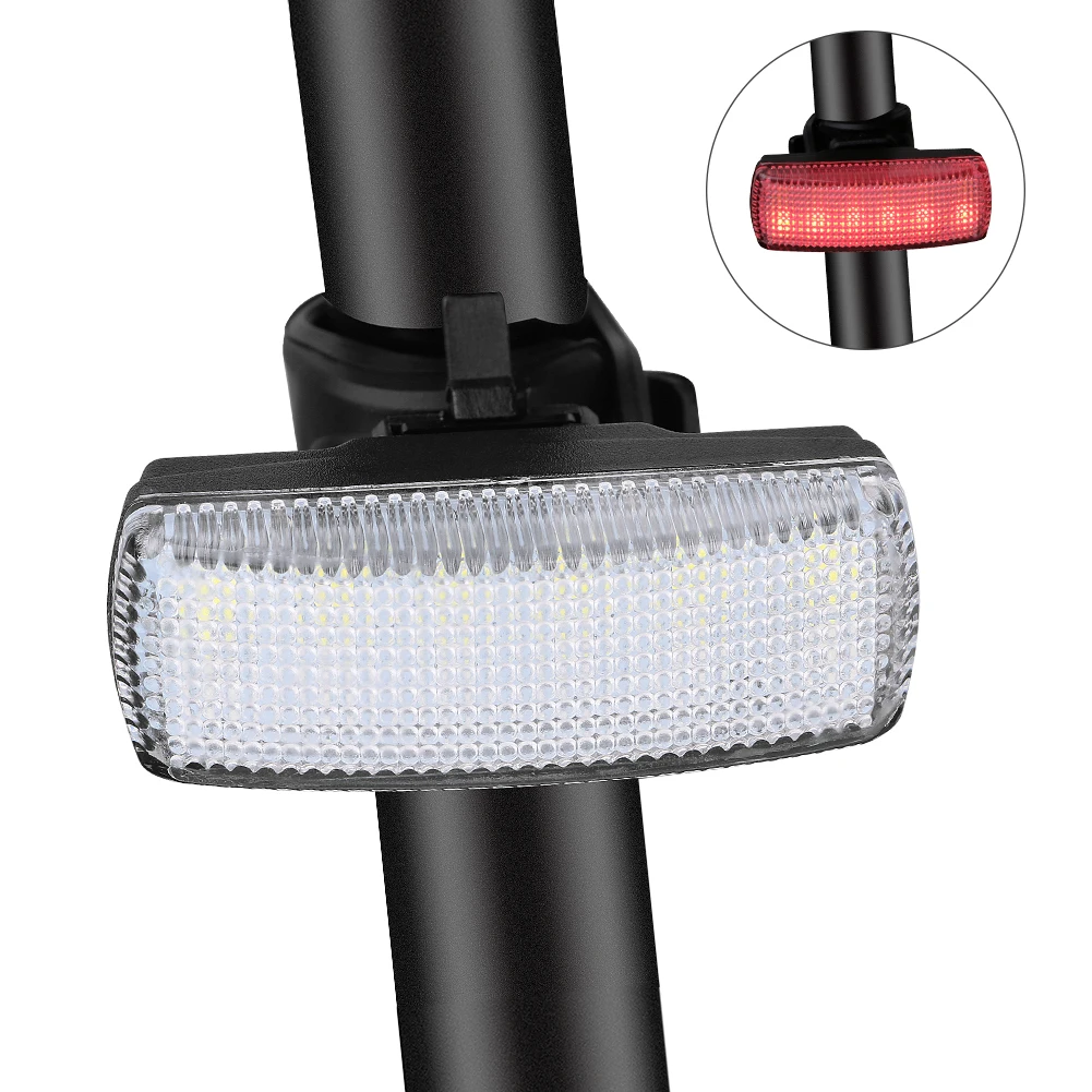 8 режимов светодиодный велосипедный Светильник Велоспорт Хвост светильник USB