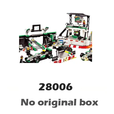 No original box 1016 шт. скорость чемпионов AMG PETRONAS 28006 Формула 1 F1 фигурка строительные блоки автомобили Viechle комплект игрушки, совместимые с Lago - Цвет: No original box
