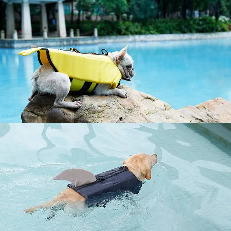 Питомец утка/купальник Акула с d кольцом для поводка забавные собаки в форме