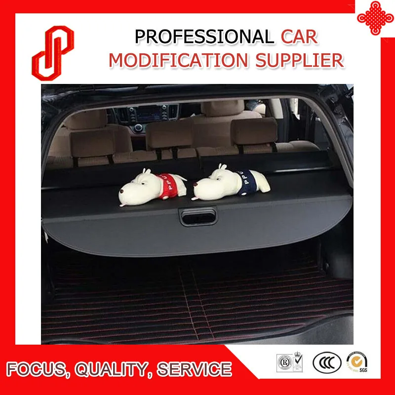 

Black Beige color Rear Trunk Security Shield retractable Cargo cover Tonneau cover for Q3 2010 11 12 13 14 15 16 17 2018