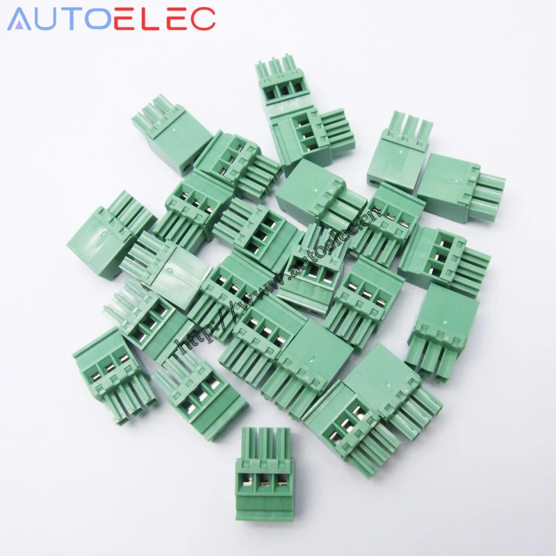 100 шт./лот 3 5 мм шаг 2 полюса штепсельный разъем PCB клеммные блоки 2EDGKA MCVR1.5/2 ST 3.5 1863152|connector terminal|connector hoseconnector phone |
