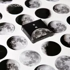 Стикеры в виде Луны дневник в стиле Скрапбукинг, бумага, цвет в ассортименте