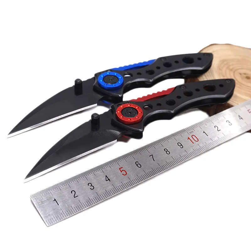 Мини Портативный складной нож для выживания тактический карманный лезвие из
