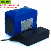 24v 10ah 6s5p 18650 battery lithium battery 25 2v 10000mah electric bicycle moped electric li ion battery pack 1a charger