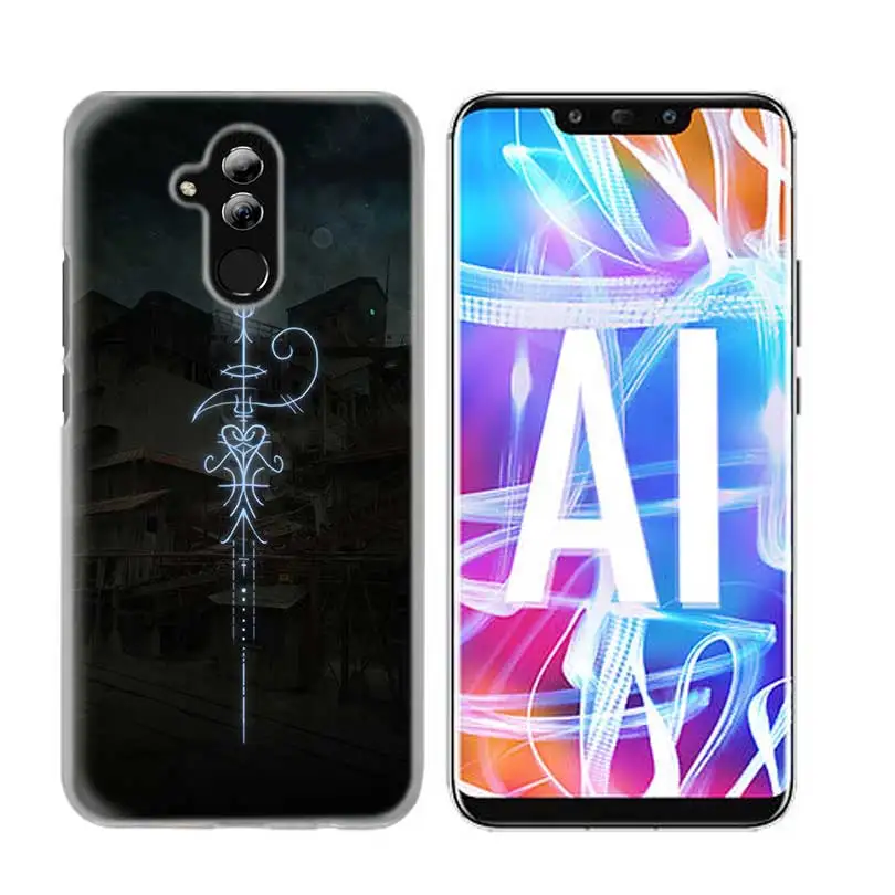 02 Чехол для huawei Honor P20 lite mate 20 10 P30 P10 P9 P8 8X9 Lite Pro P Smart+ Plus Nova 3i Viking Vegvisir - Цвет: 02
