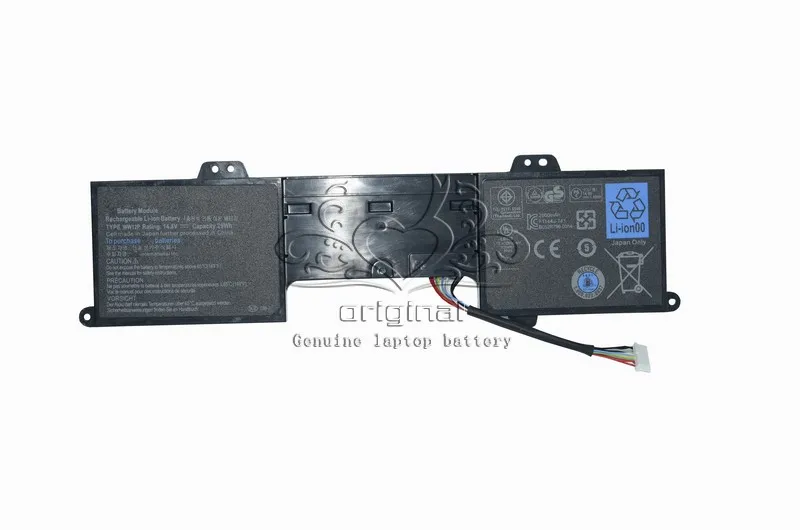 Аккумулятор JIGU 9YXN1 TR2F1 WW12p для ноутбука Dell для Inspiron DUO 1090, 14,8 в 29WH