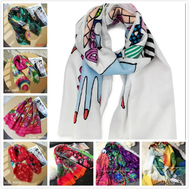 2 + часть есть скидка 2019 новый бренд Испания шарф женский платок шарфы шали из