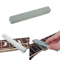 guitar fret repairing tool fret wire sanding suitable for all guitar bass neck polishing stone luthier diy maintenance tool