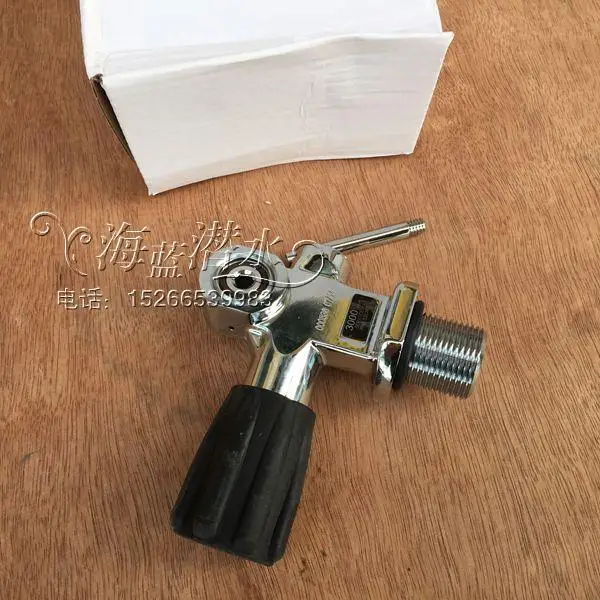 

12L diving header sharkscuba diving cylinder aluminum bottle bottle valve high pressure gas cylinder bottle valve switch G3 / 4