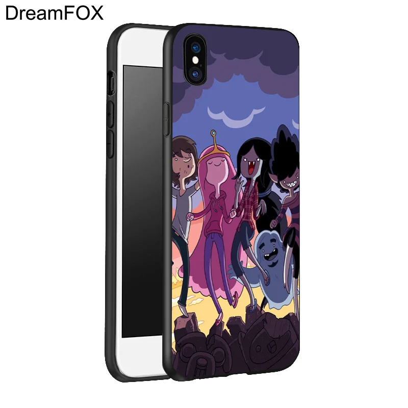 DREAMFOX K073 время Марселин Черный Мягкий ТПУ силиконовый чехол-накладка для Apple iPhone 11