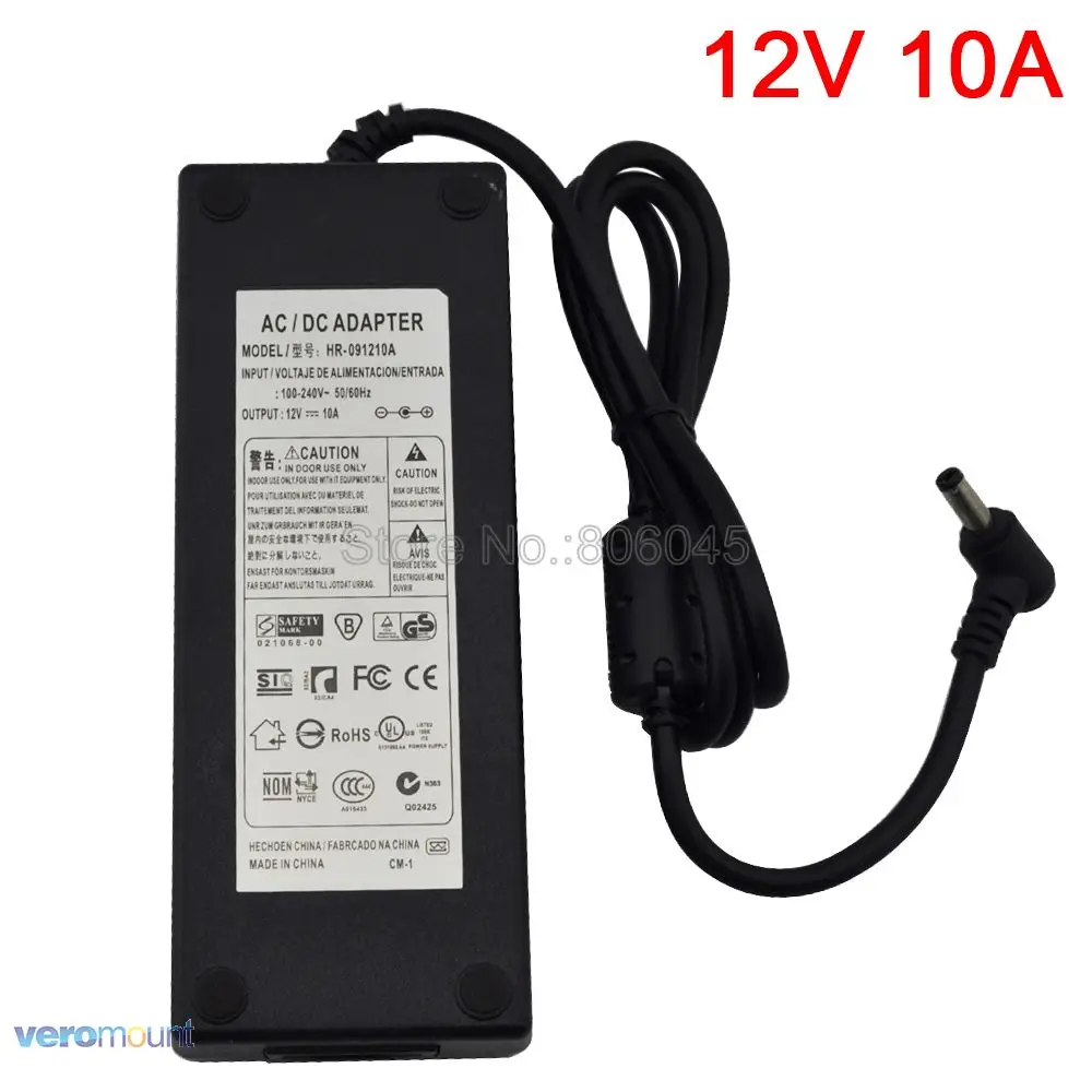 10A 12V Питание AC85-265V для DC12V светодиодный Мощность адаптер 12В 1A 2A 3A 5A 6A 8A 10A низкая Напряжение трансформатор для Светодиодные ленты светильник - Цвет: 10A