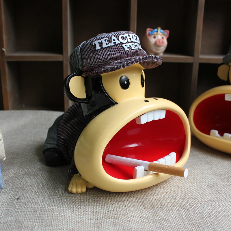 Домашняя Милая мультяшная пепельница индивидуальная новая многофункциональная