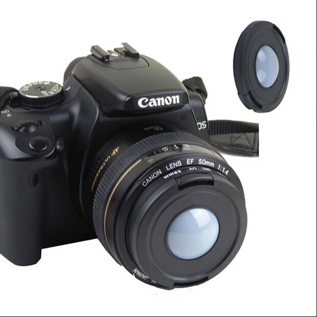 52 55 58 62 67 72 77 82 мм 2 в 1 баланс белого WB передняя крышка объектива для canon nikon fuji sony olympus pentax камера