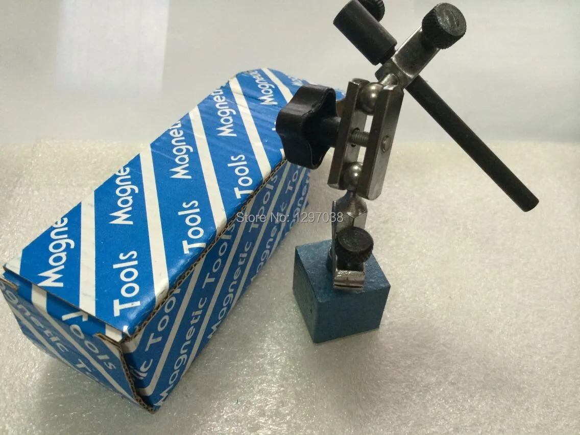 

Small gm leverage dial gauge magnetic table