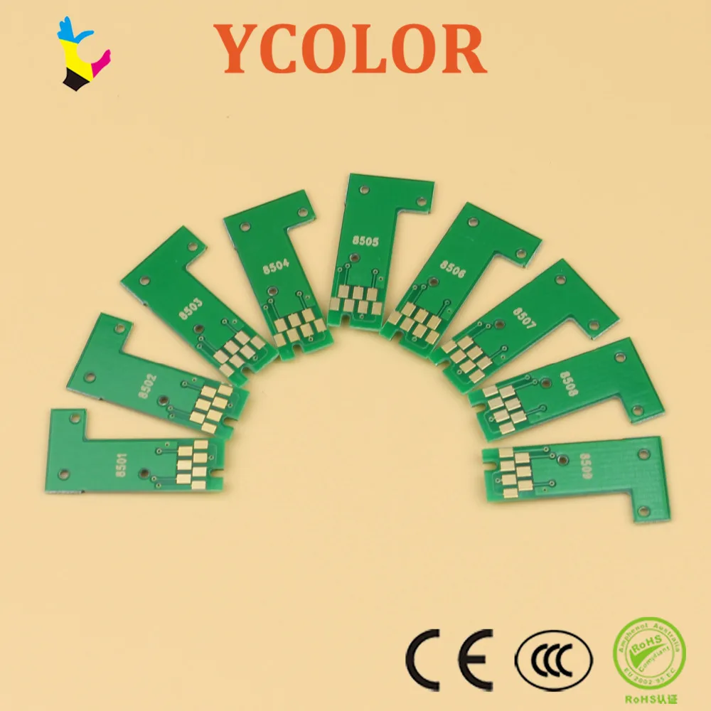For Europe only! 9pcs/lot New ink cartridge chip for Epson SureColor P800 Permanent | Компьютеры и офис